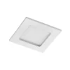 Lámpara empotrable Prios LED Helina, plata, 11,5 cm, atenuable