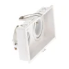 Lámpara empotrada Hyde, 2 luces giratorio, blanco