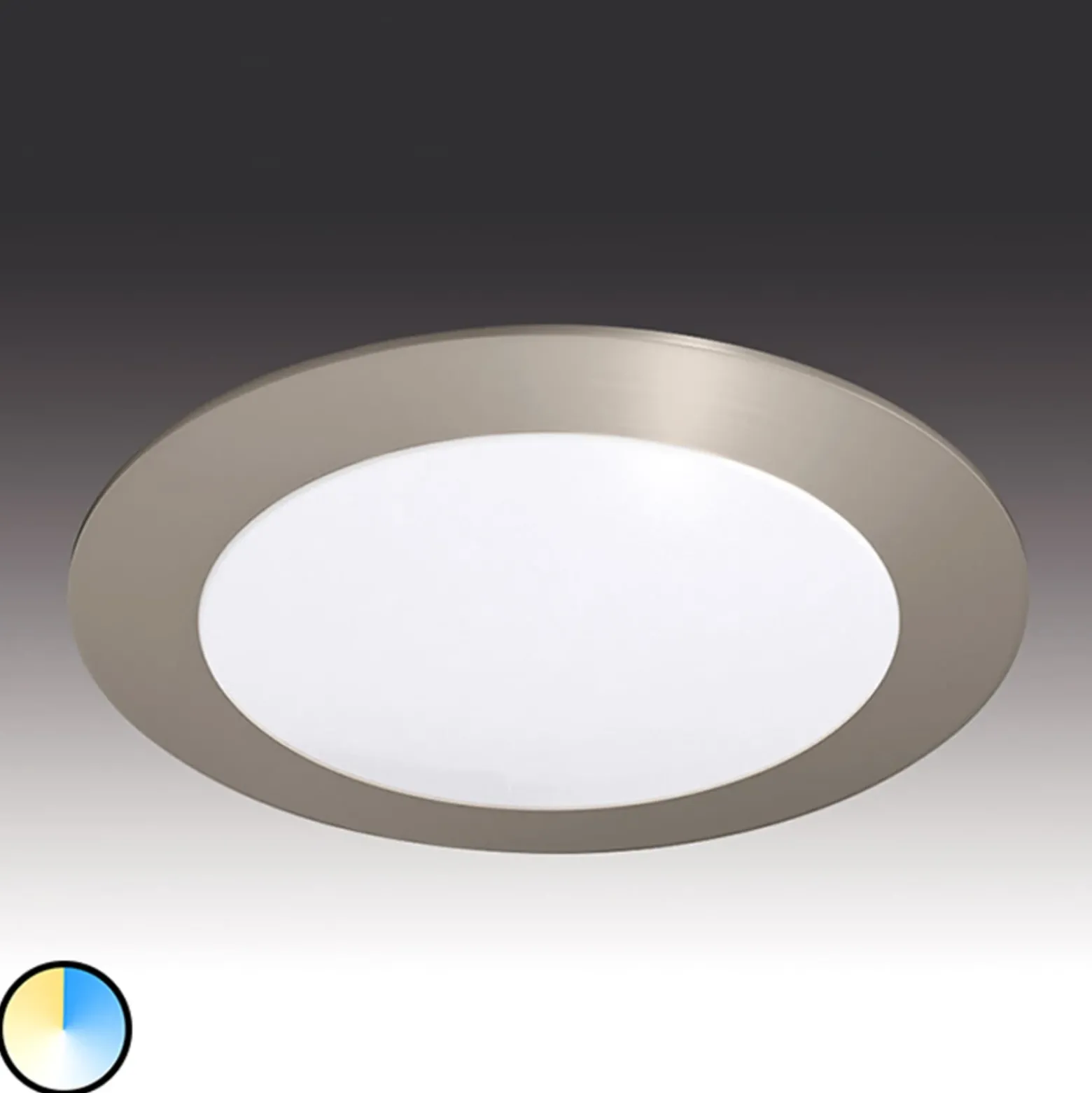 Lámpara empotrada LED redonda Dynamic FR 68-LED