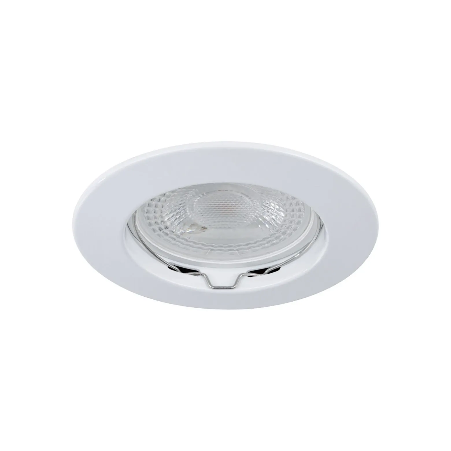 Lámpara empotr. Premium Secure, bajo volt., blanco