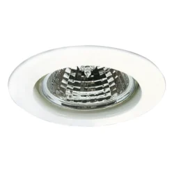 Lámpara empotr. Premium Secure, bajo volt., blanco
