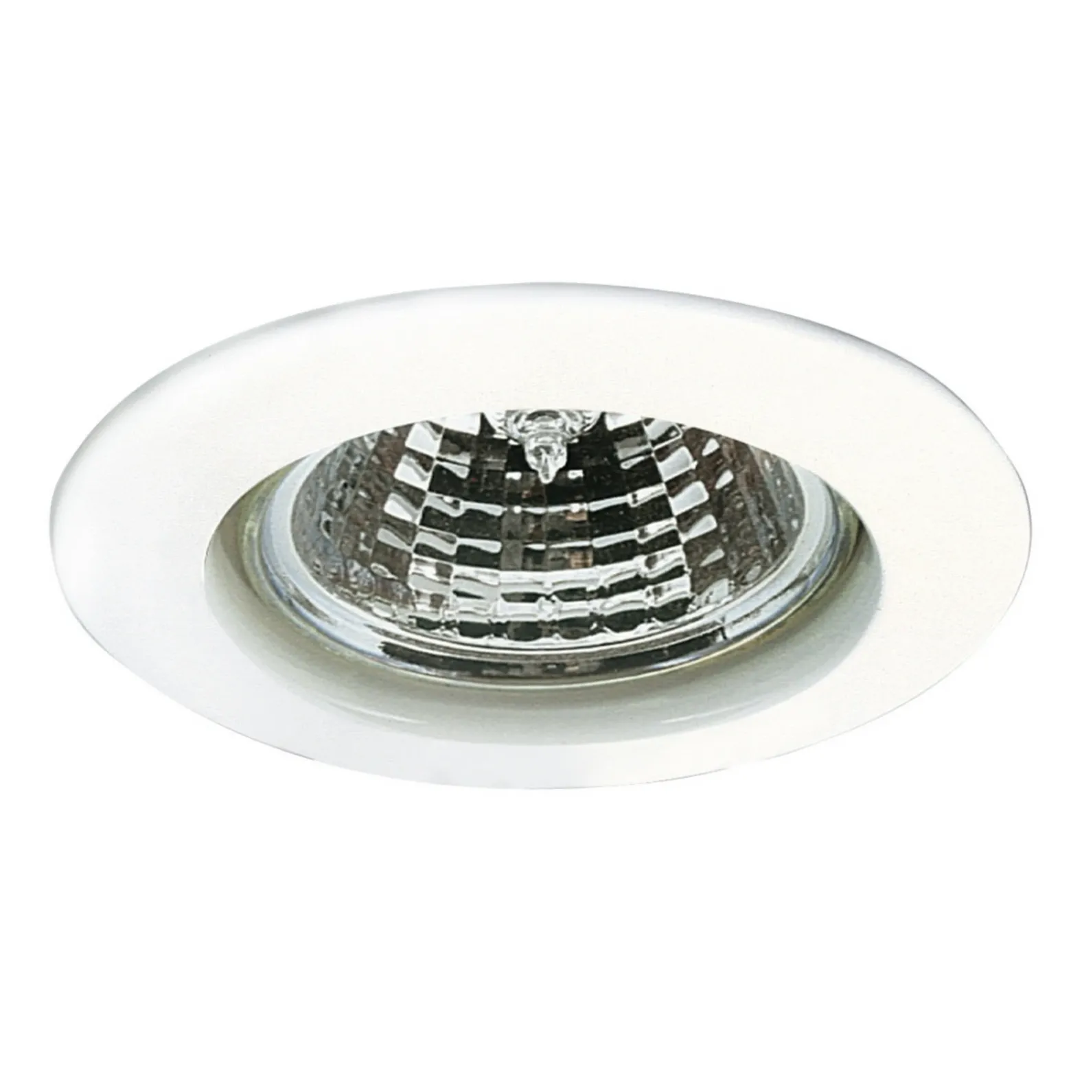 Lámpara empotr. Premium Secure, bajo volt., blanco