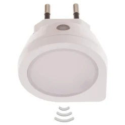 Lámpara enchufe LED lámpara nocturna Luna Sensor