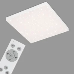 Lámpara estrellada LED Frameless CCT, 45x45cm