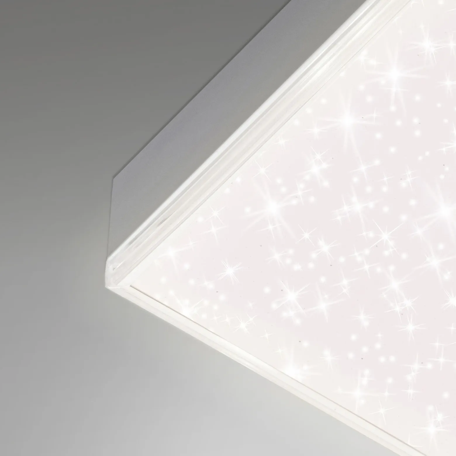 Lámpara estrellada LED Frameless CCT, 45x45cm