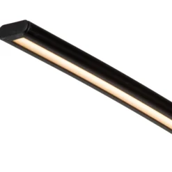 Lámpara LED arqueada Curve, negra, mármol, 192 cm, atenuable