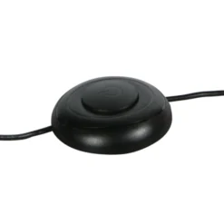 lámpara LED arqueada Ringlux, color acero, metal, CCT, atenuable