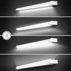 Lámpara LED bajo armario Gina, blanca, 2700 K/4000 K