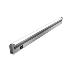 Lámpara LED bajo armario Hike, color titanio, L 54,7 cm, 4000 K