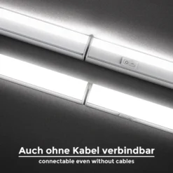 Lámpara LED bajo armario June, blanca, longitud 57,3 cm, 4000 K