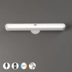 Lámpara LED bajo armario Magnetics, blanca, con sensor, 4.000K
