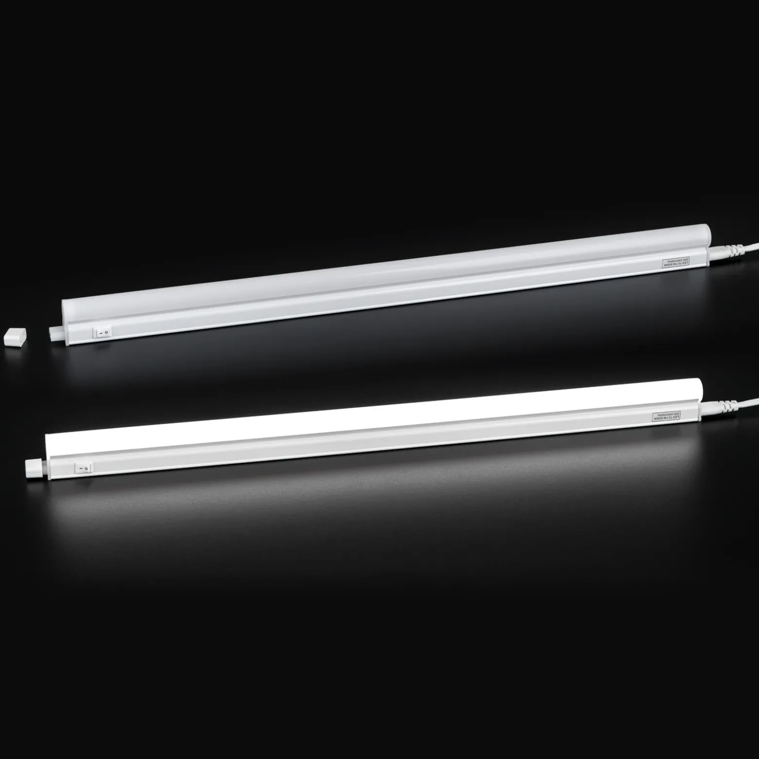 Lámpara LED bajo armario Sally, longitud 57,8 cm, 9 W, T5, opalina