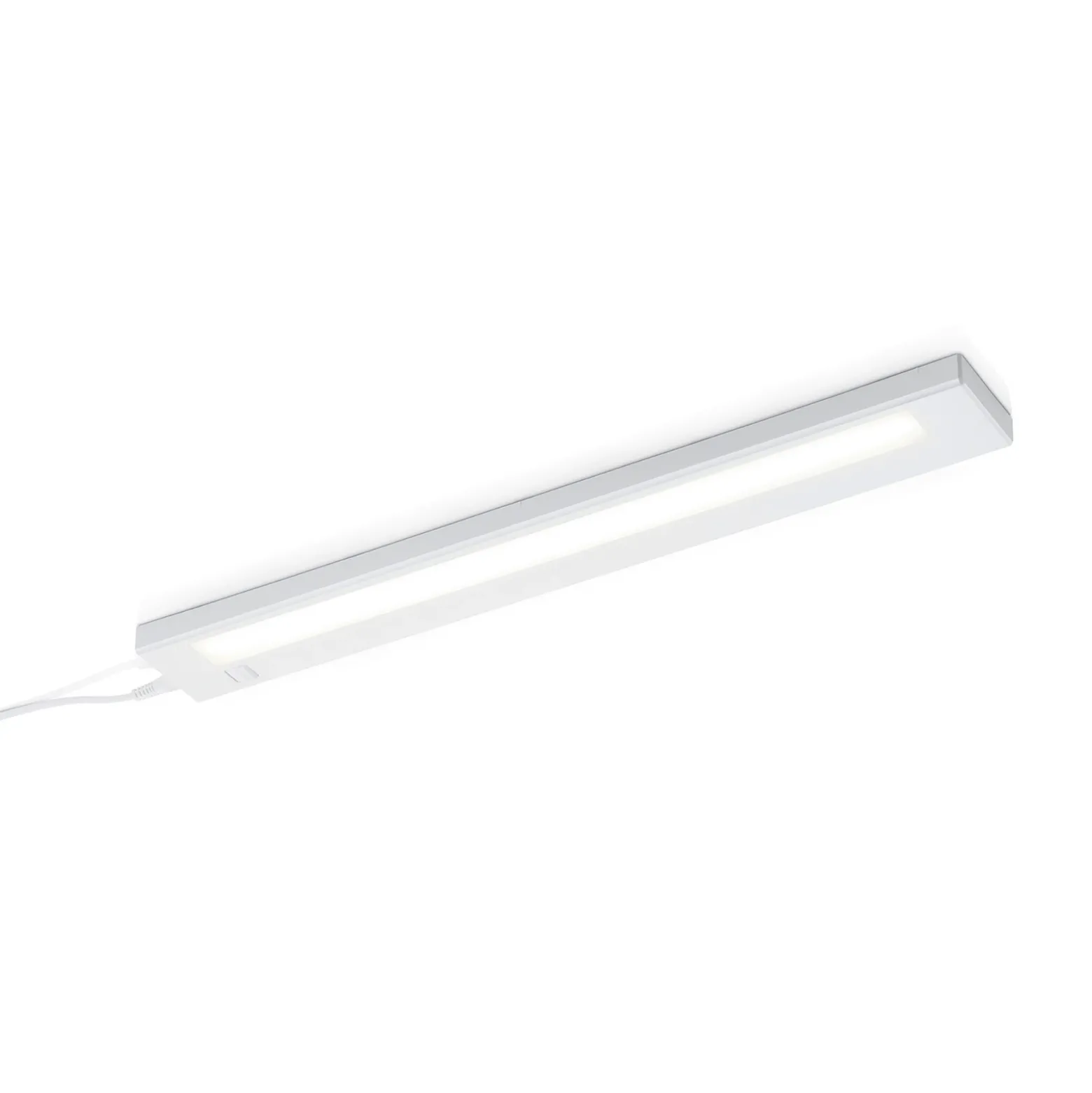 Lámpara LED bajo mueble Alino, blanco, largo 55 cm
