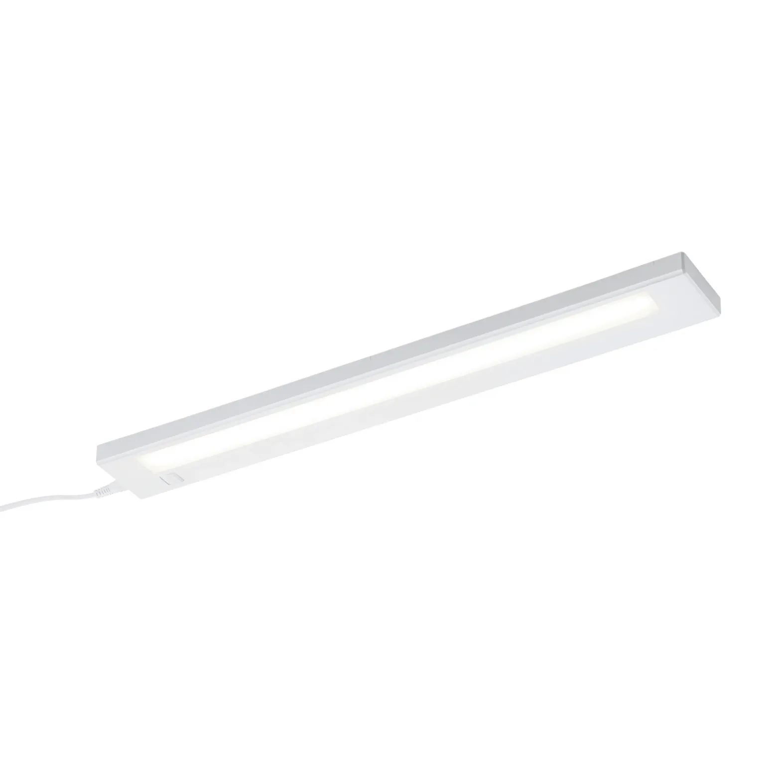 Lámpara LED bajo mueble Alino, blanco, largo 55 cm