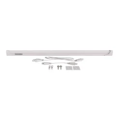 Lámpara LED bajo mueble Hebe, blanca, longitud 57 cm