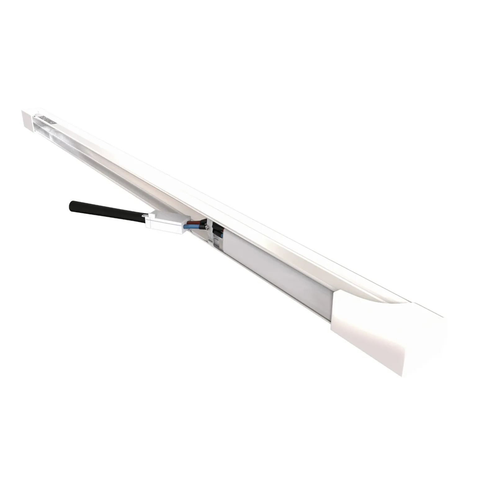 Lámpara LED bajo mueble Hebe, blanca, longitud 57 cm