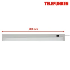 Lámpara LED bajo mueble Hestia, 4.000 K, 1.000 lm, titanio