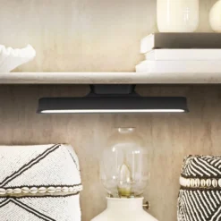 Lámpara LED bajo mueble LINEAR MOBILE de OSRAM, negra, 28 cm, CCT