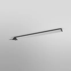 Lámpara LED bajo mueble OSRAM Linear Angle, negra, sensor, 35 cm
