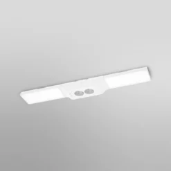 Lámpara LED bajo mueble OSRAM Socket blanca 3000 K atenuable enchufes
