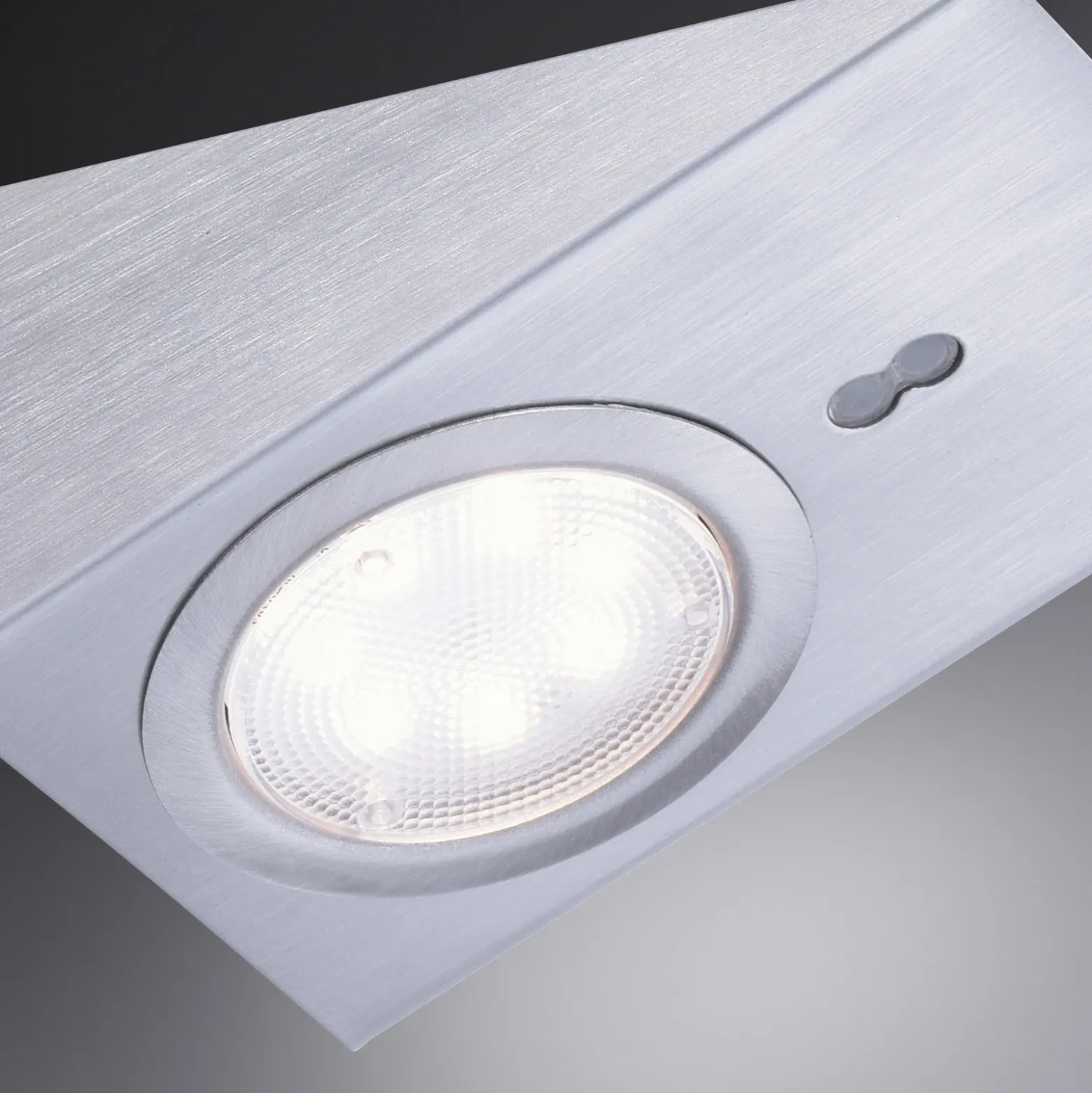 Lámpara LED bajo mueble Theo, cuadrada, Set de 3