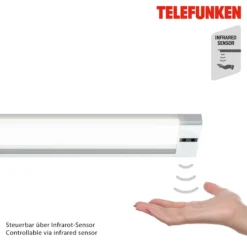Lámpara LED bajo mueble Zeus, longitud 87 cm