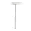 Lámpara LED colgante Slim, riel monofásico, blanco, aluminio, 5 W, 2700 K