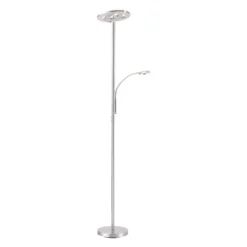 lámpara LED de pie LOLAsmart Rocco con brazo de lectura
