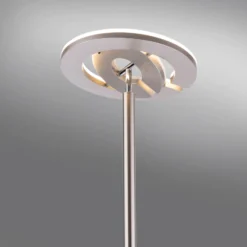 lámpara LED de pie LOLAsmart Rocco con brazo de lectura