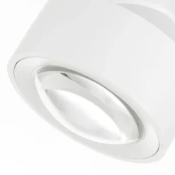Lámpara LED de techo Arcchio Rotari, blanca, 12 cm, orientable