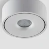 Lámpara LED de techo Arcchio Rotari, blanca, metal, Ø 12 cm