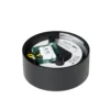 Lámpara LED de techo Arcchio Rotari, negra, de metal, Ø 12 cm