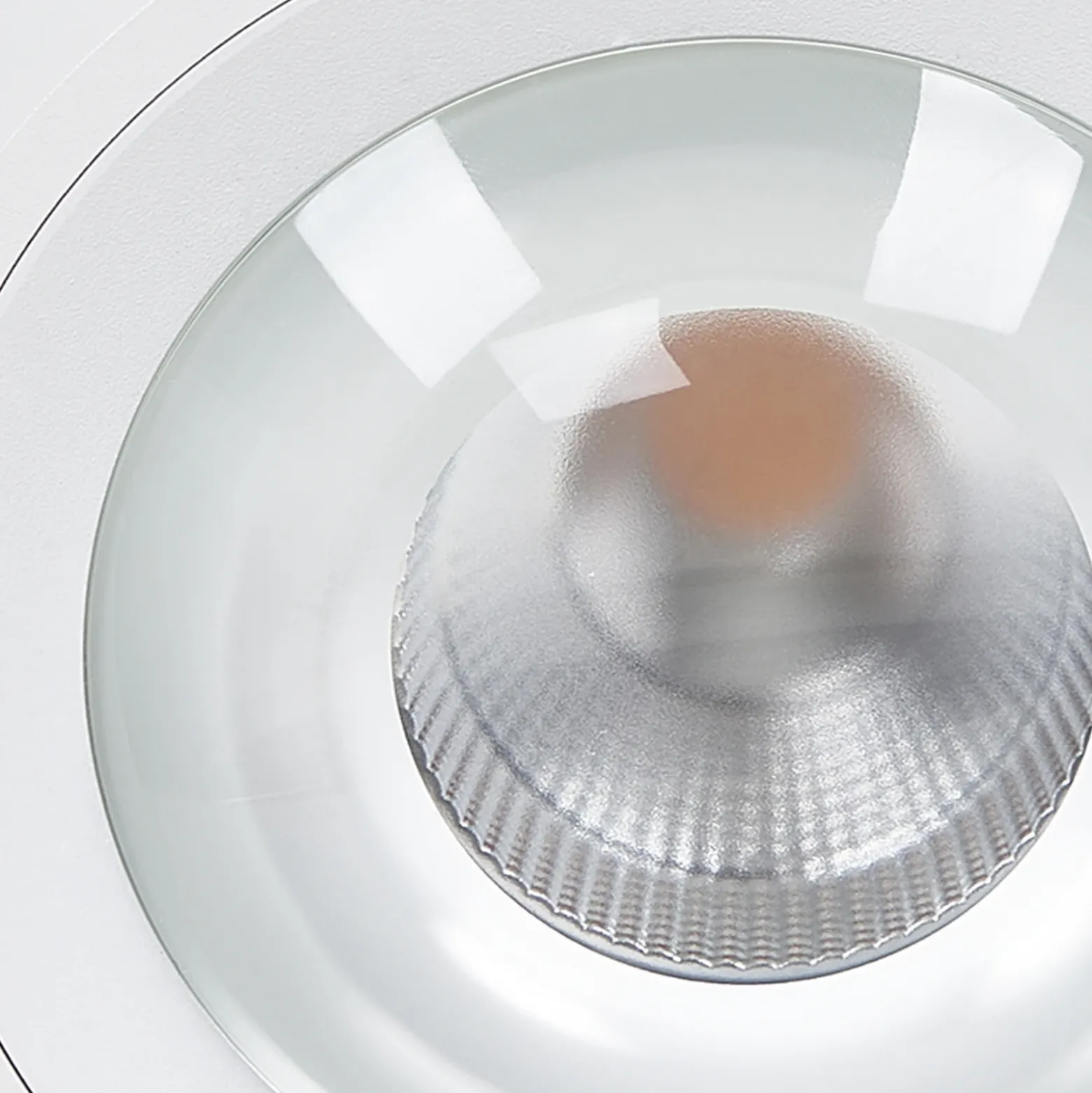 Lámpara LED de techo Arcchio Rotari, blanca, 12 cm, orientable