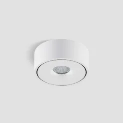 Lámpara LED de techo Arcchio Rotari, blanca, con luz hacia arriba y hacia