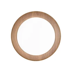 lámpara LED de techo Arka, Ø 50 cm, negro, metal, CCT