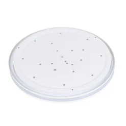 Lámpara LED de techo Arnim, blanca, plástico, Ø 49cm, IP44