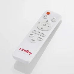Lámpara LED de techo Arnim, blanca, plástico, Ø 49cm, IP44