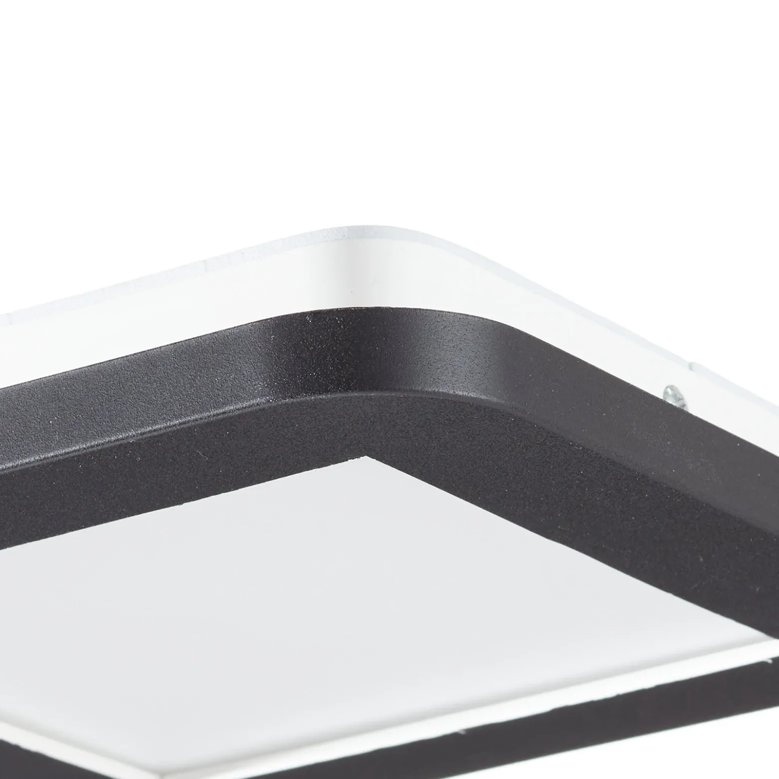 Lámpara LED de techo Camillus, cuadrado, 17 cm