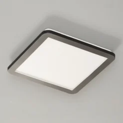 Lámpara LED de techo Camillus, cuadrado, 30 cm