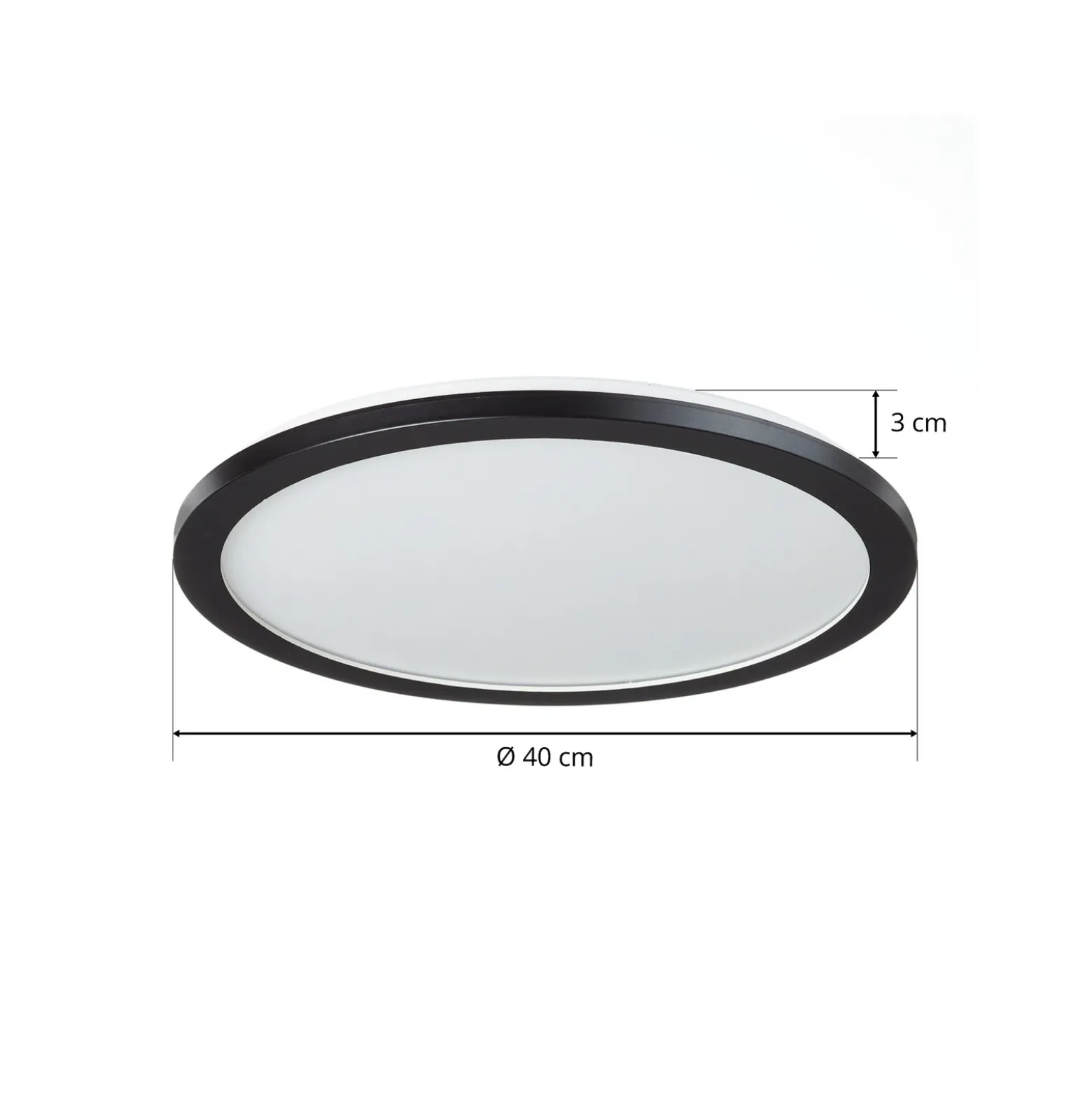 Lámpara LED de techo Camillus, redondo, Ø 40 cm
