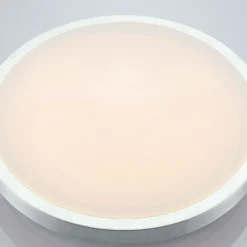 Lámpara LED de techo Emelie de Lindby, Ø 35 cm, color aluminio, metal