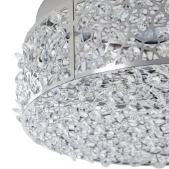 Lámpara LED de techo Felias brillante, redonda