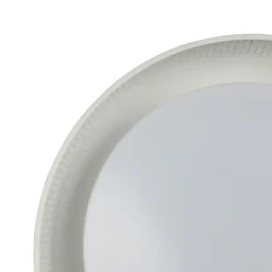 Lámpara LED de techo Filippo, blanco mate, Ø 33 cm, metal, CCT, IP44