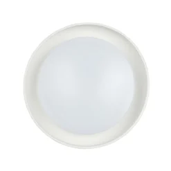 Lámpara LED de techo Filippo, blanco mate, Ø 33 cm, metal, CCT, IP44