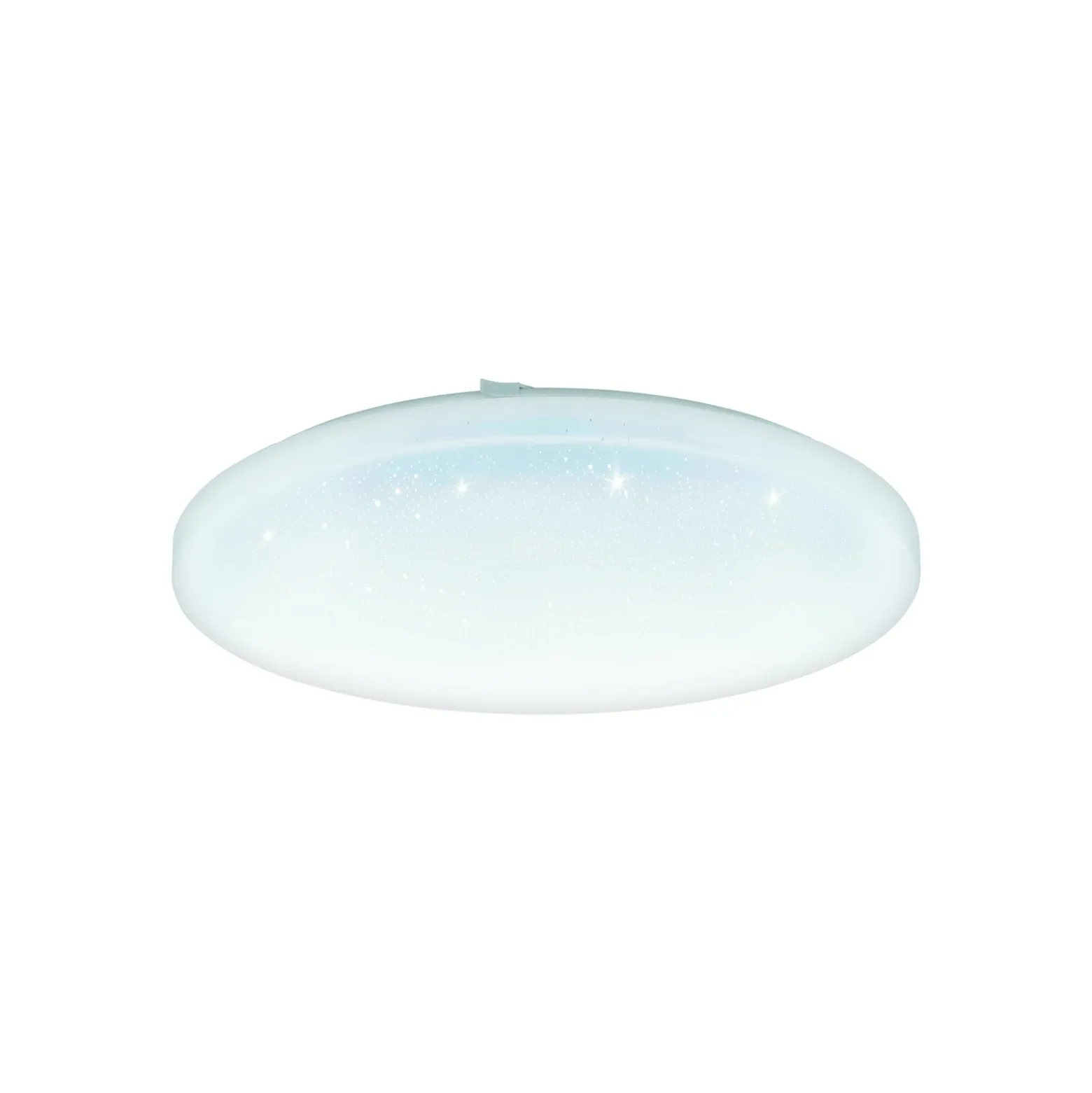 Lámpara LED de techo Frania-S efecto cristal Ø43cm