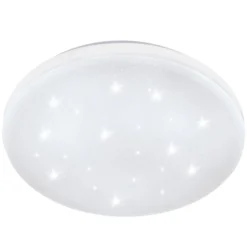 Lámpara LED de techo Frania-S efecto cristal Ø43cm