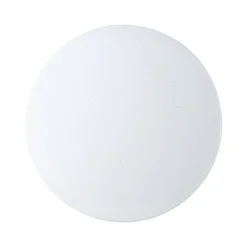 Lámpara LED de techo Frania-S efecto cristal Ø28cm