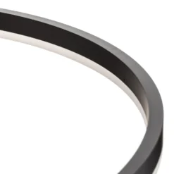 Lámpara LED de techo Giotto, 1 luz, negro