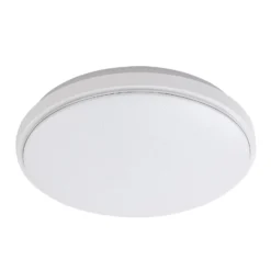 Lámpara LED de techo Glamo de Lindby, Ø 39 cm, cromo, blanco, IP44
