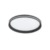 Lámpara LED de techo Isy, negro, Ø 45 cm, metal, CCT, atenuable